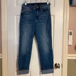 J. Jill High-Rise Medium Blue Stretch Jeans